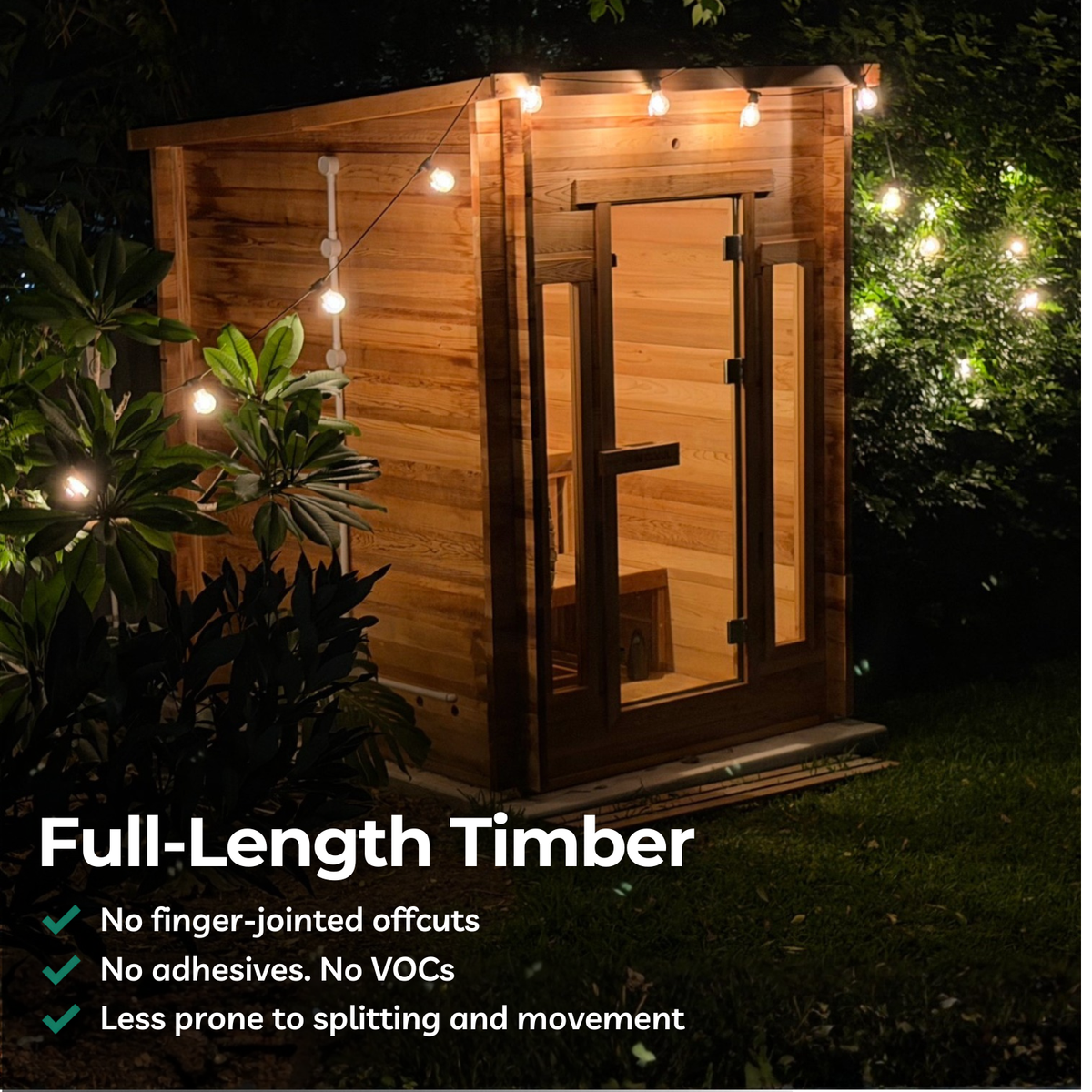 Sauna Cabin - 4 Person