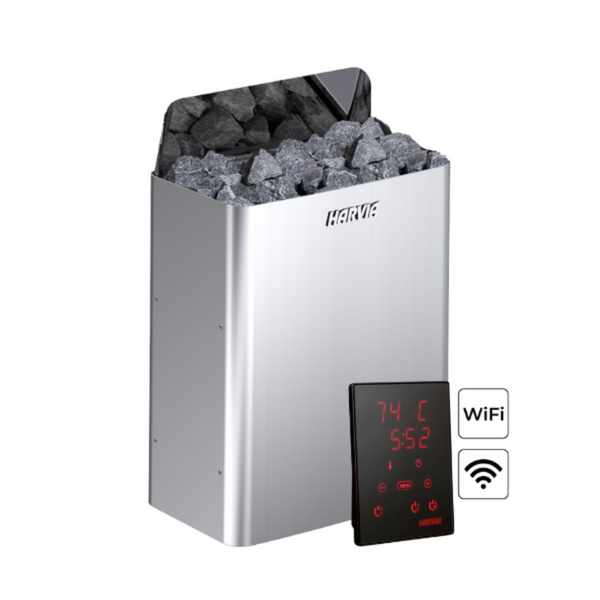 Harvia The Wall SW E Electric Sauna Heater 6kW w/WiFi