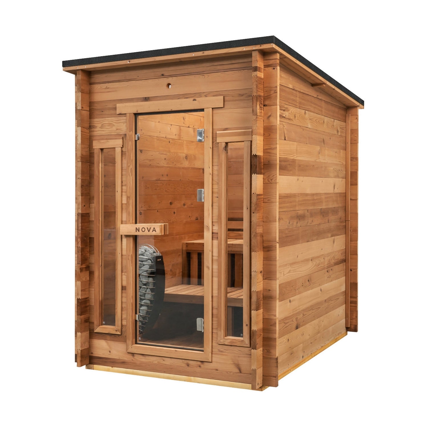 Sauna room interior
