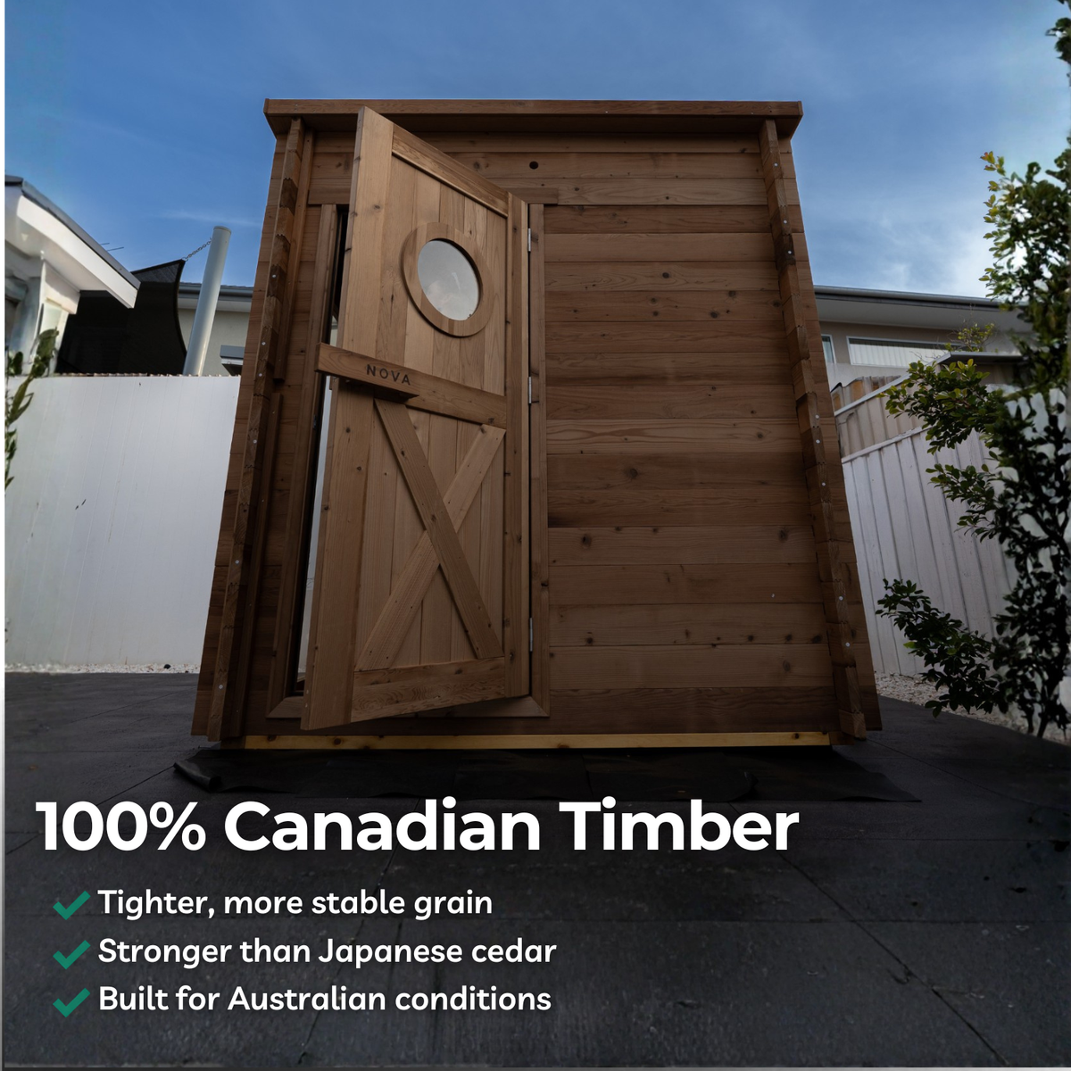 Sauna Lodge - 8 Person