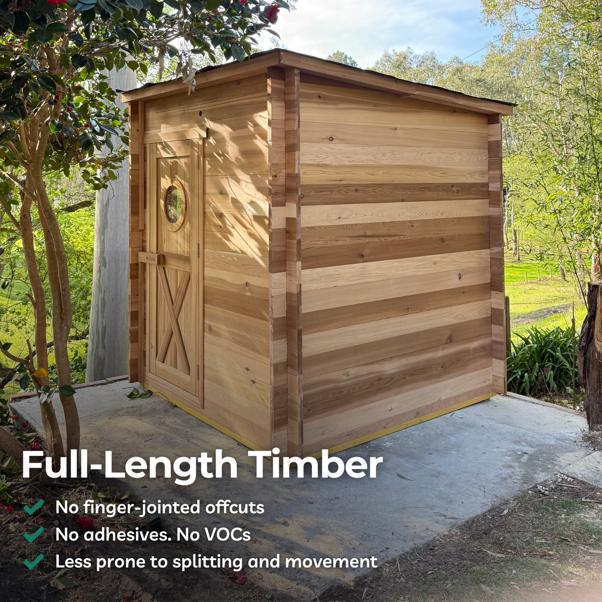 Sauna Lodge - 8 Person