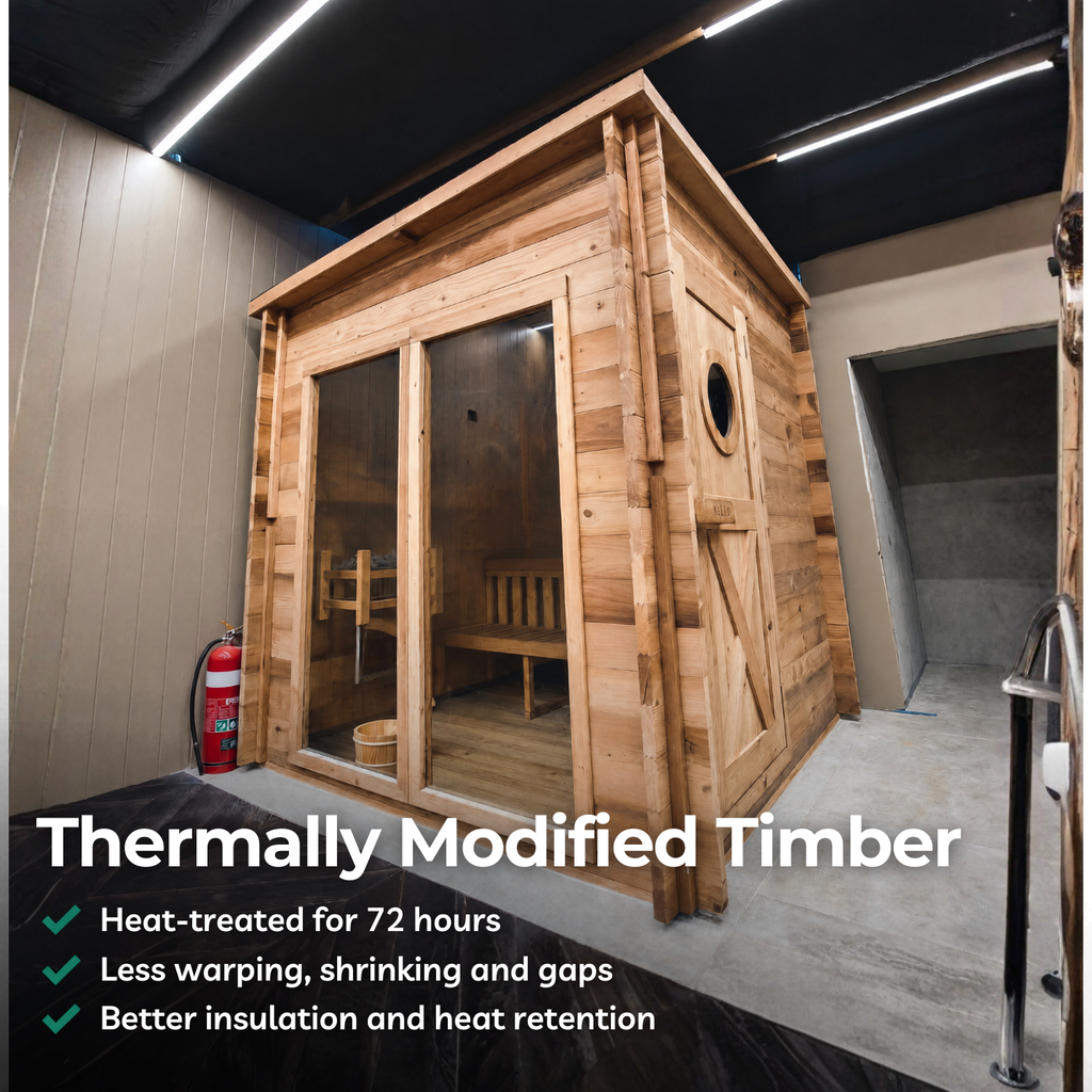 Sauna Lodge - 8 Person