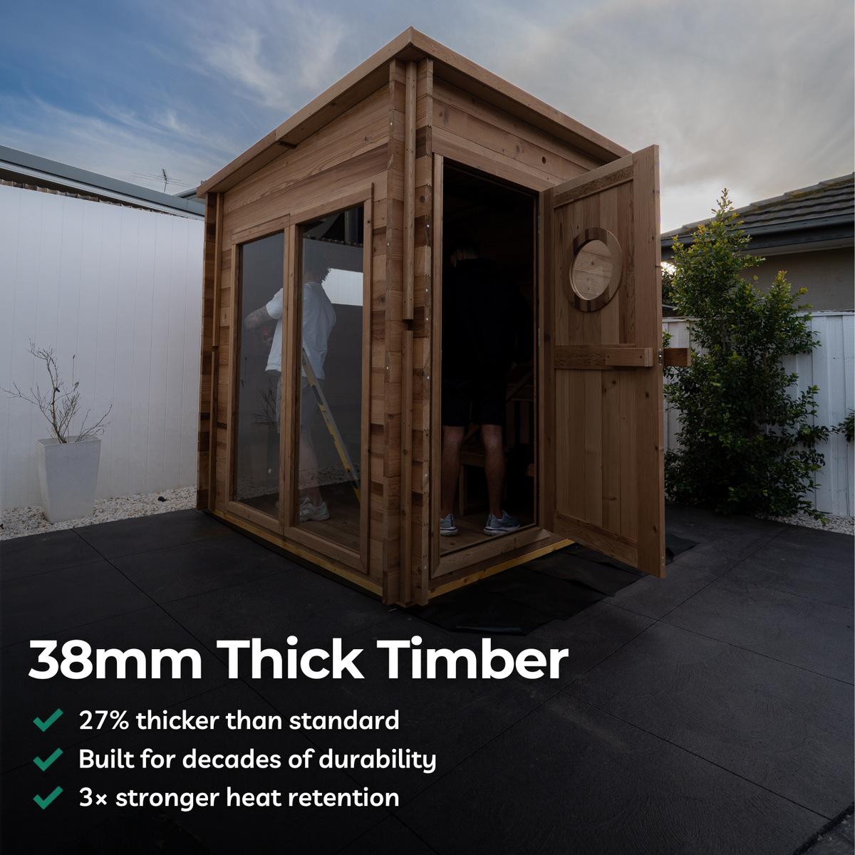 Sauna Lodge - 8 Person