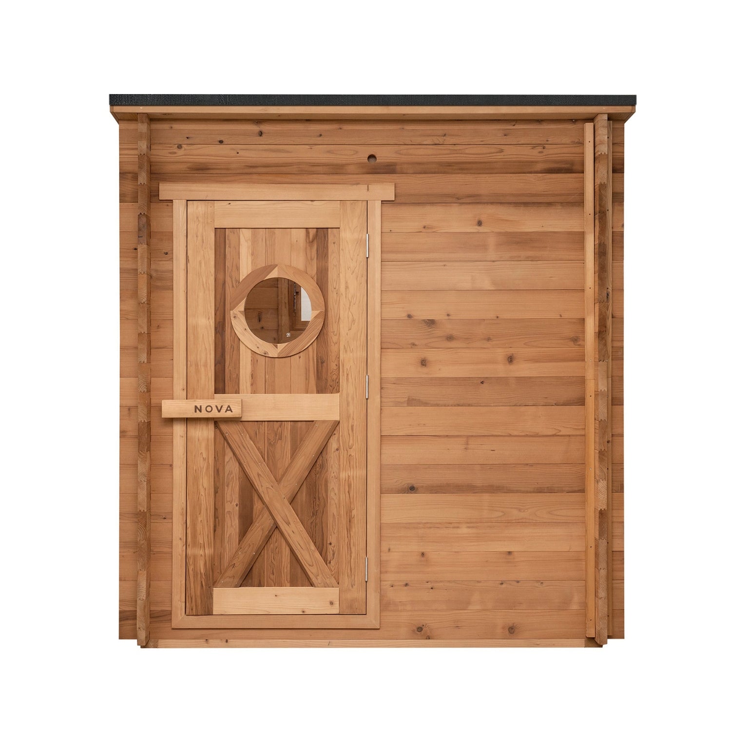 Cedar Max: 8 Person Cedar Sauna + Primal Cedar Ice Bath