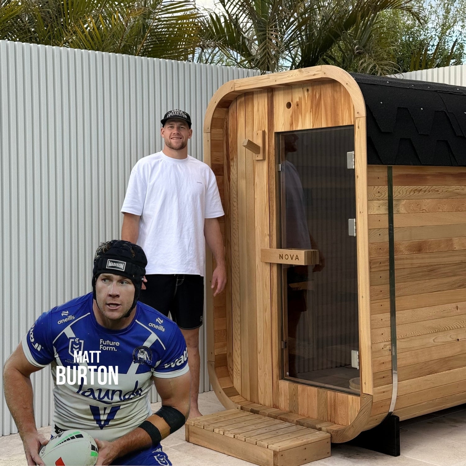 Burton: 2 Person Sauna + Primal Tub