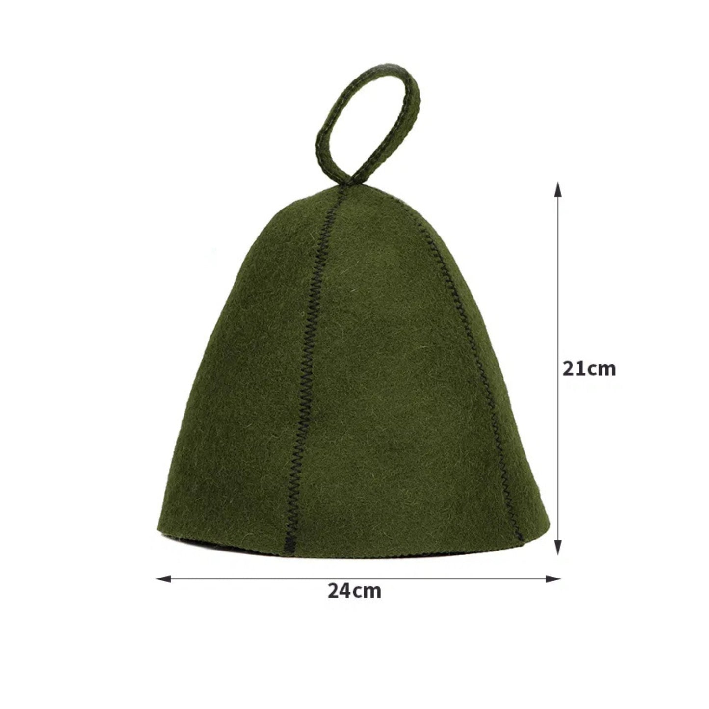 Traditional Felt Sauna Hat