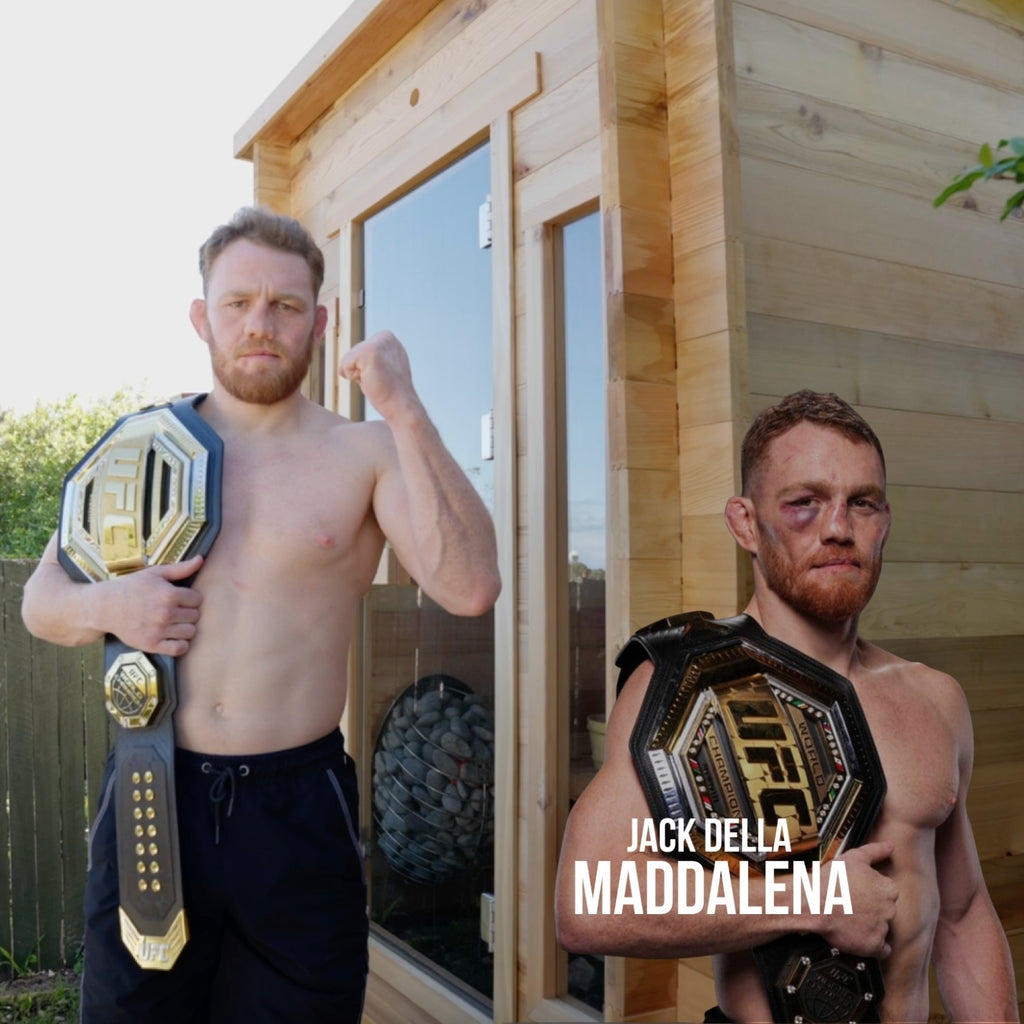 JDM: 4 Person Cedar Sauna + Primal Cedar Ice Bath