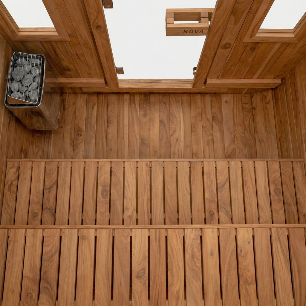 Sauna heater unit
