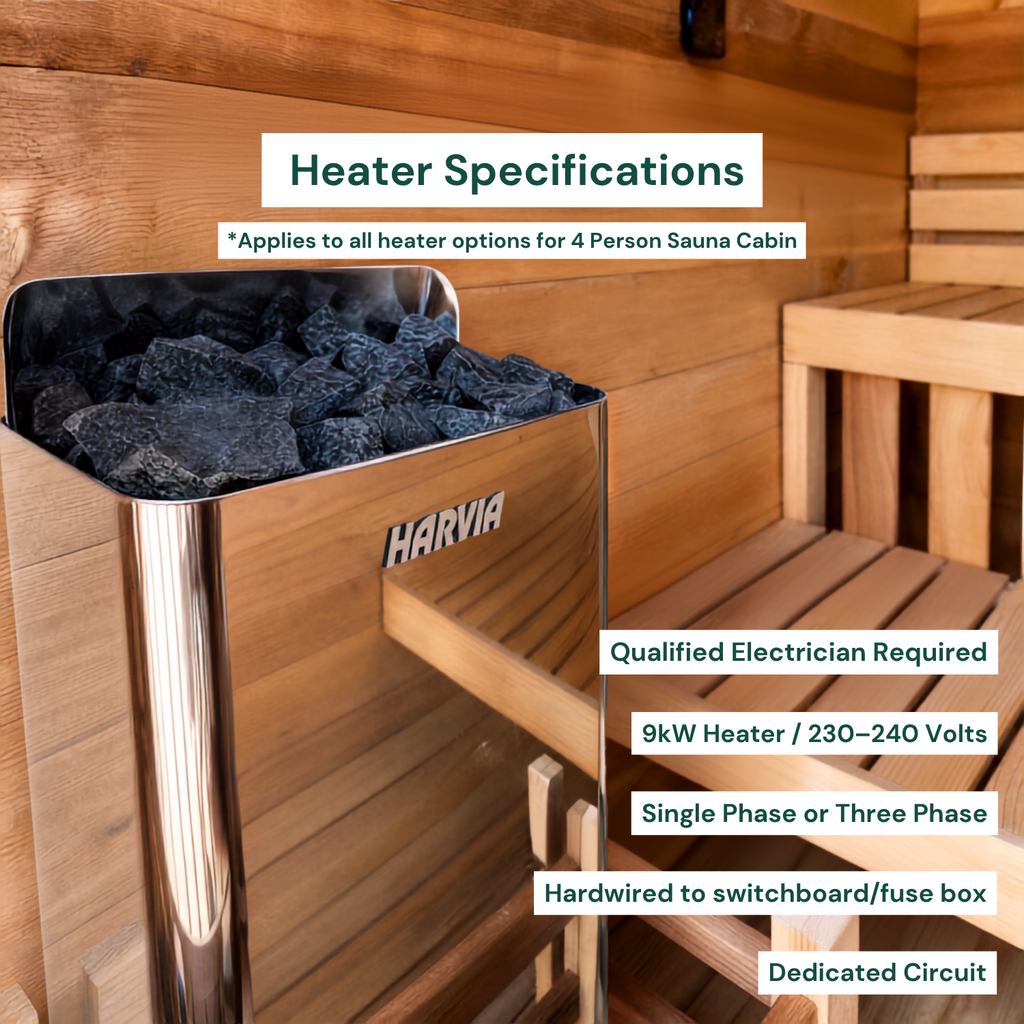 Sauna Cabin - 4 Person