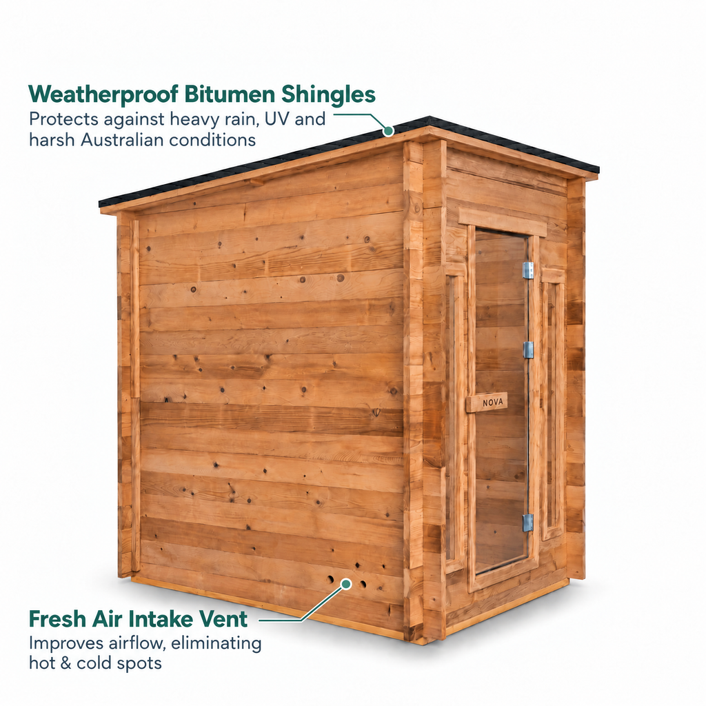 Sauna Cabin - 4 Person
