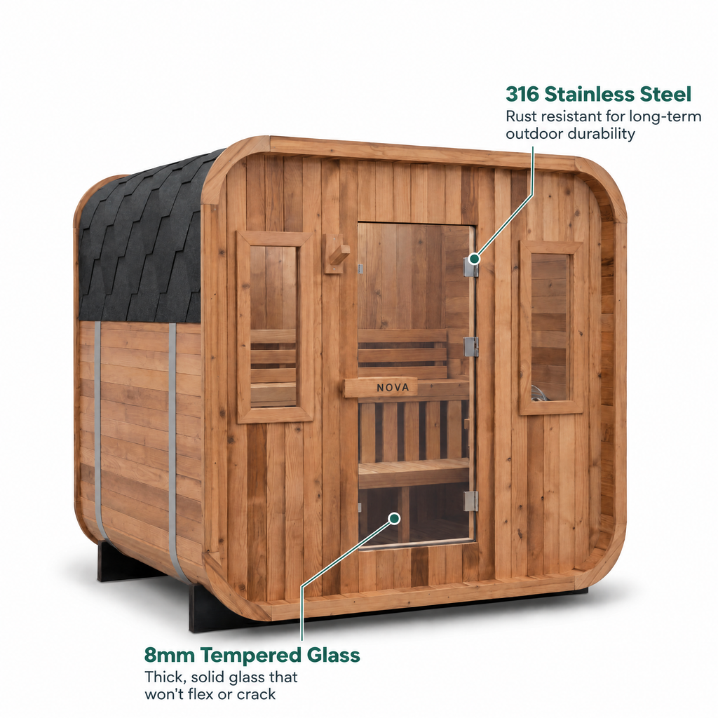 Sauna Cube - 6 Person