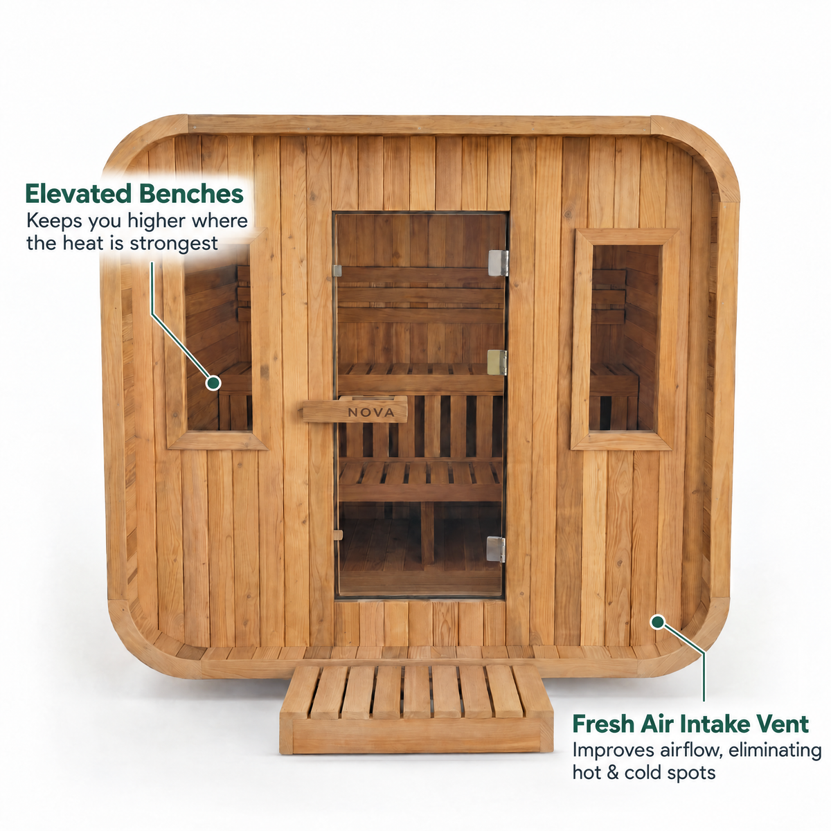 Sauna Cube - 6 Person