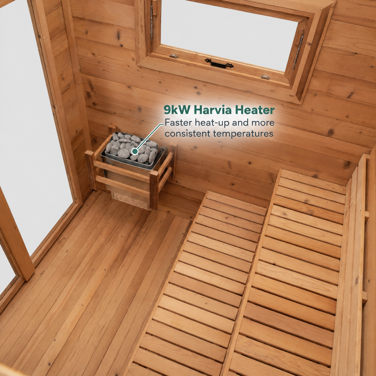 Sauna Lodge - 8 Person