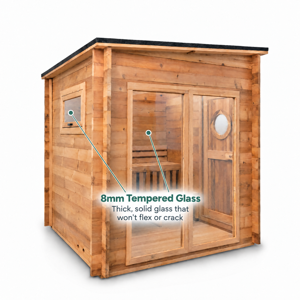 Sauna Lodge - 8 Person