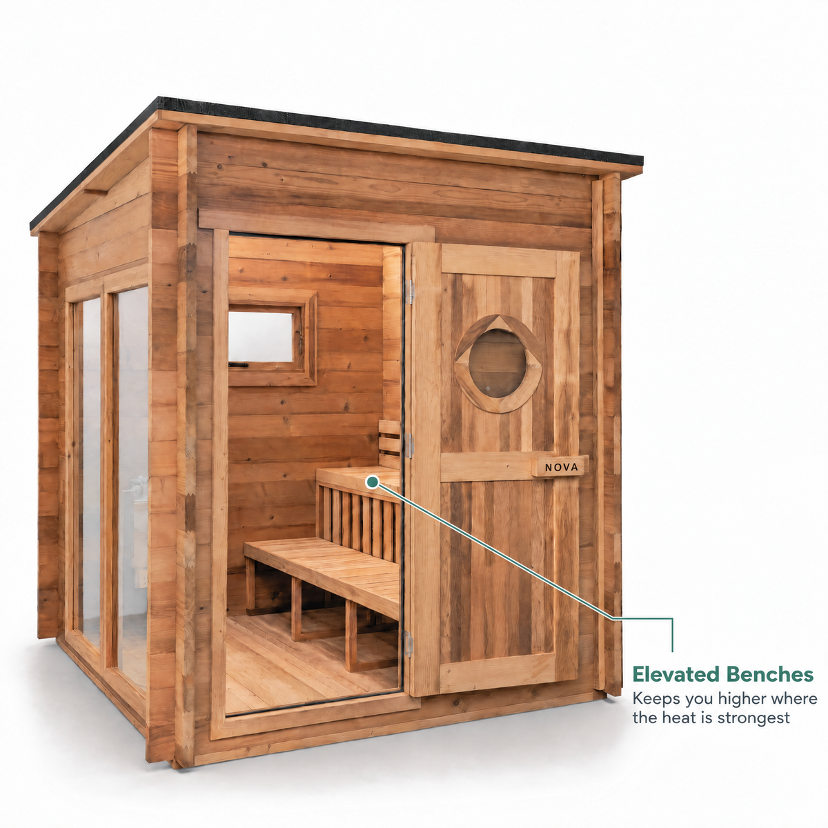 Sauna Lodge - 8 Person