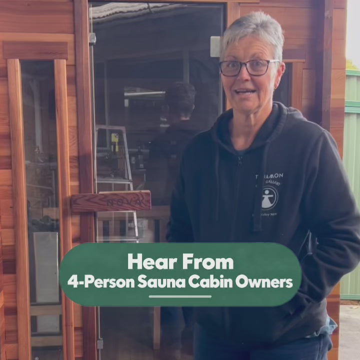 Sauna Cabin - 4 Person