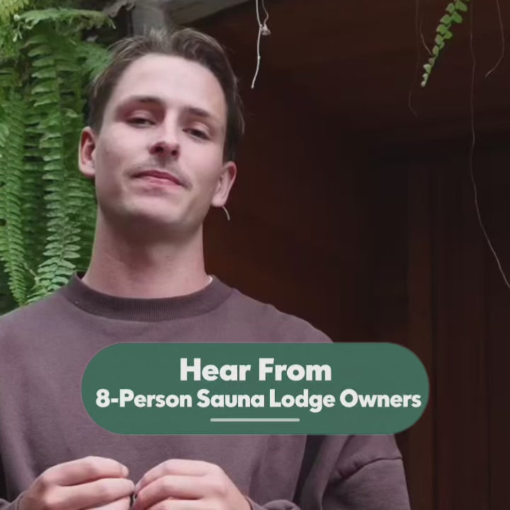 Sauna Lodge - 8 Person