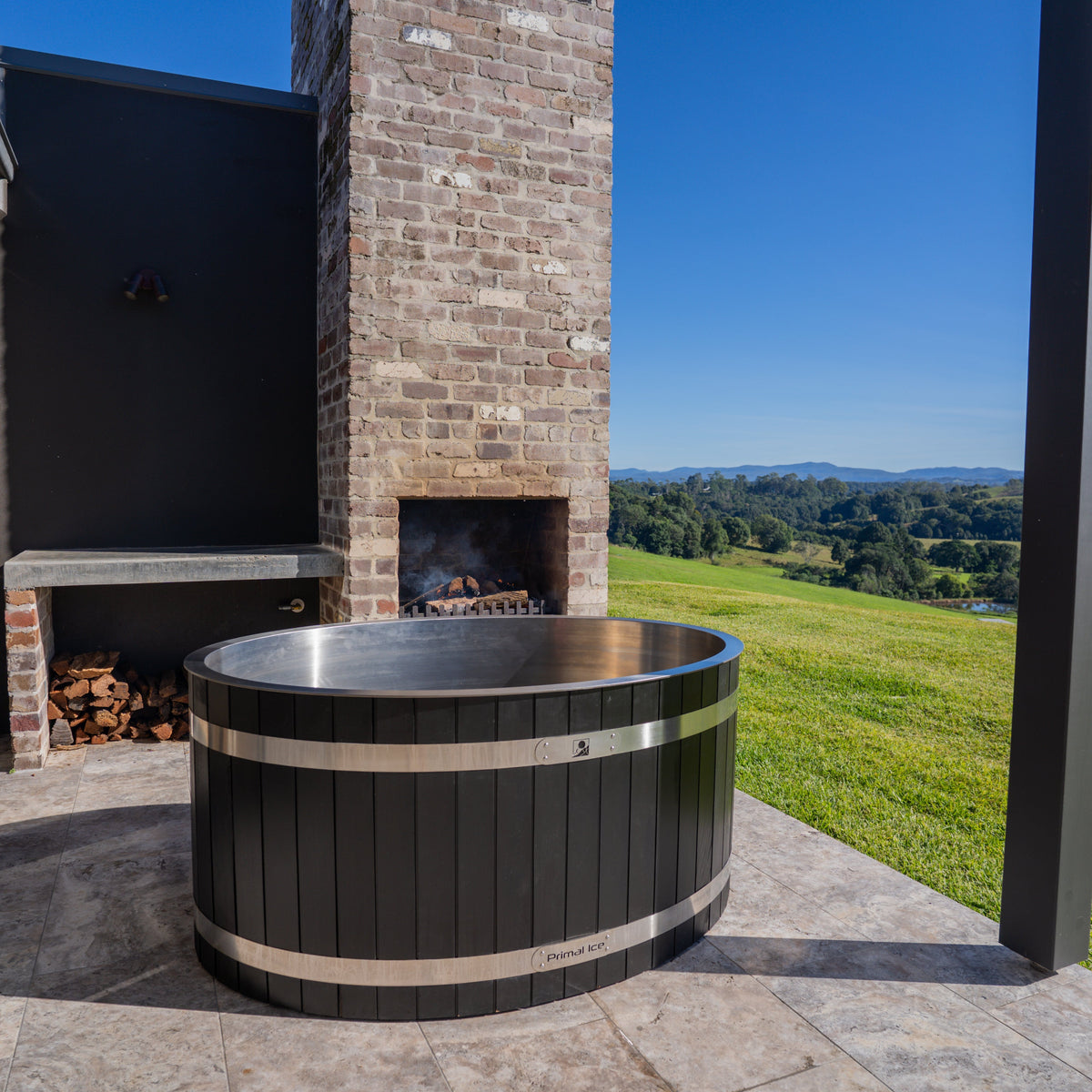 Cedar 6ix: 6 Person Cedar Sauna + Primal Cedar Ice Bath